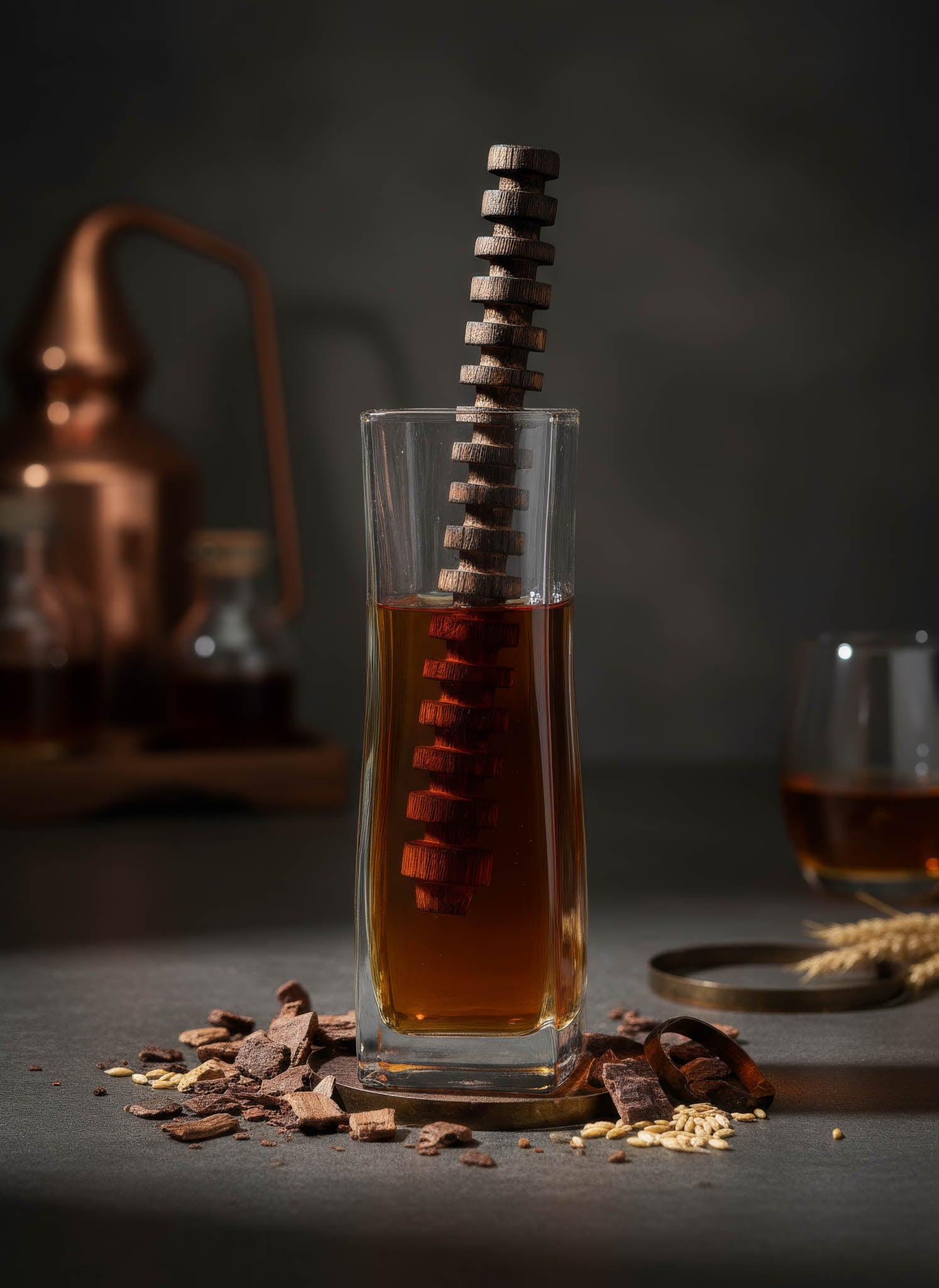 Wkład maturacyjny z drewna