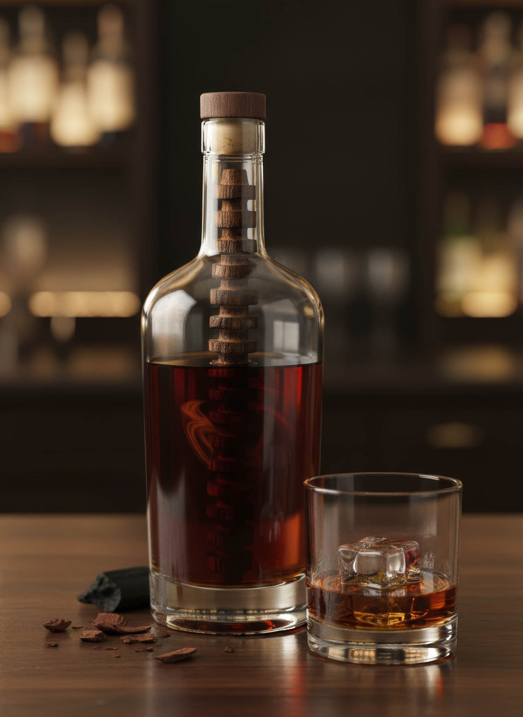 Wkład maturacyjny z drewna